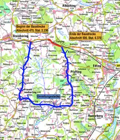 In Forsting: B304 nachts gesperrt