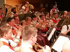 Bunter Strauß konzertanter Blasmusik