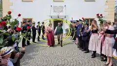 Nicht nur die Feuerwehr kam zum Gratulieren