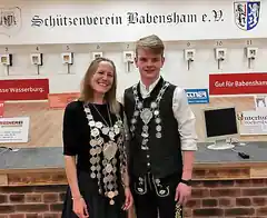 Neue Schützenkönige in Babensham