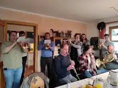 Gratulationscour für Sepp Christandl