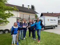 Zur Bierprobe für das große Jubiläum