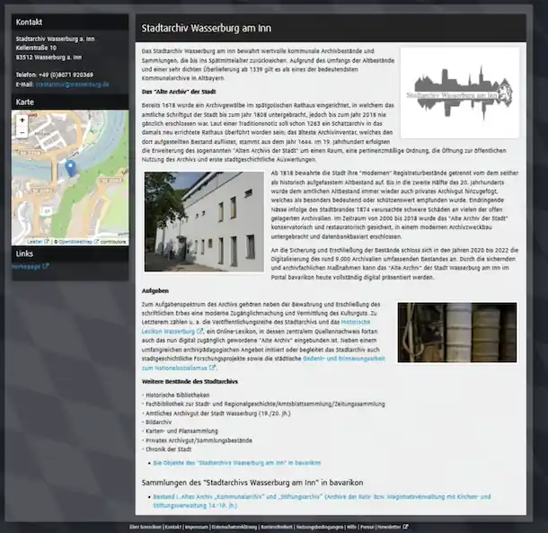 Altes Archiv der Stadt kommt ins Netz