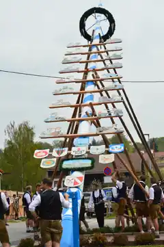 Mit einem kräftigen Hauruck in die Höhe