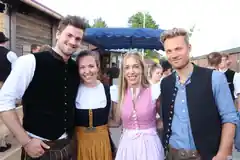 Biergartenwetter machte glücklich