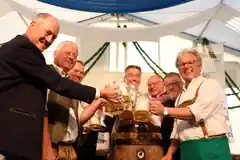 Toller erster Abend auf der Wasserburger Wiesn