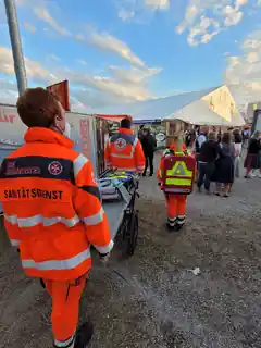 Durch BRK und Johanniter gut versorgt
