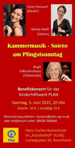 Musikalische Soirée für die Ukraine