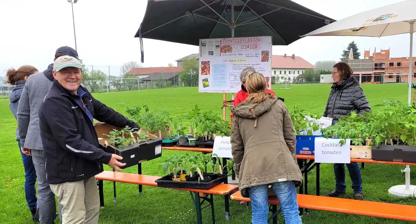 Klasse-Spendenaktion heute in Eiselfing