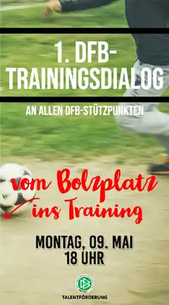 Vom Bolzplatz auf den Trainingsplatz