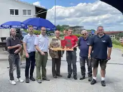 Haager Feuerwehr feiert Freundschafts-Jubiläum
