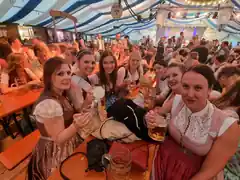 Schunkeln bis in die Nacht hinein