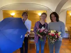 Martina Huber und Monika Fichter an der Spitze