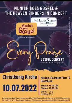 „Every Praise“ in der Christkönigkirche
