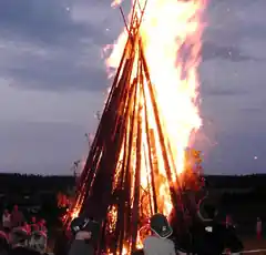 Sonnwendfeuer der ÜWG verschoben