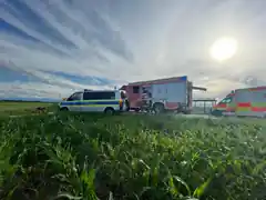 Schwerer Unfall zwischen Griesstätt und Freiham