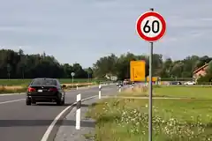 B15: Jetzt gilt Tempo 60