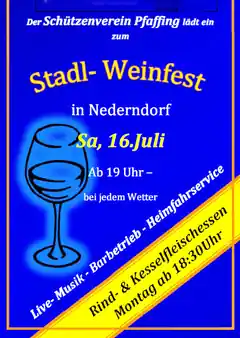 Stadl-Weinfest in Nederndorf