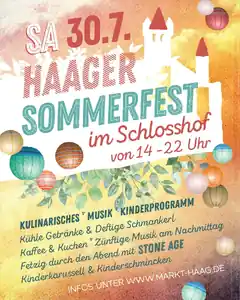 Sommerfest im Schlosshof