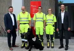 Neuer Einsatzwagen für Rettungshundestaffel