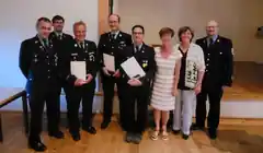 Freiwillige Feuerwehr Haag ehrt Mitglieder