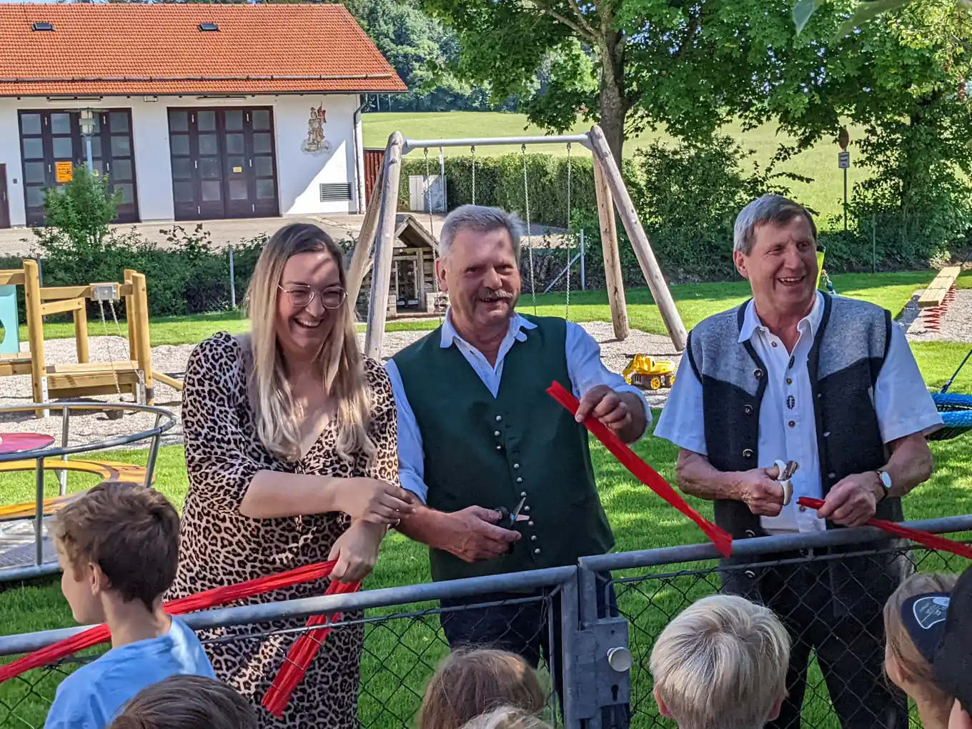 Neue Spielgeräte für die Kleinen