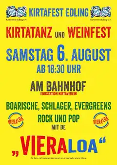 Boarisch, rockig, live: Feiern mit dem Kirtaverein!