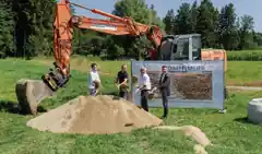 Spatenstich fürs neue Gewerbegebiet