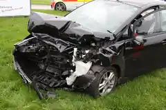 Fahrzeuginsassen zum Glück nur leicht verletzt