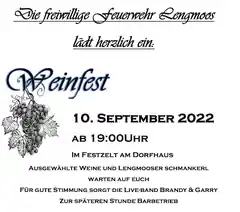 Lengmooser Feuerwehr feiert