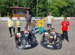Früh übt sich, wer ein Rennfahrer werden will