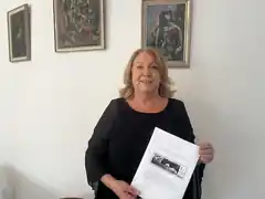 Glückliche Gewinnerin