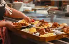 Leckeres Essen gehört zum Fest dazu