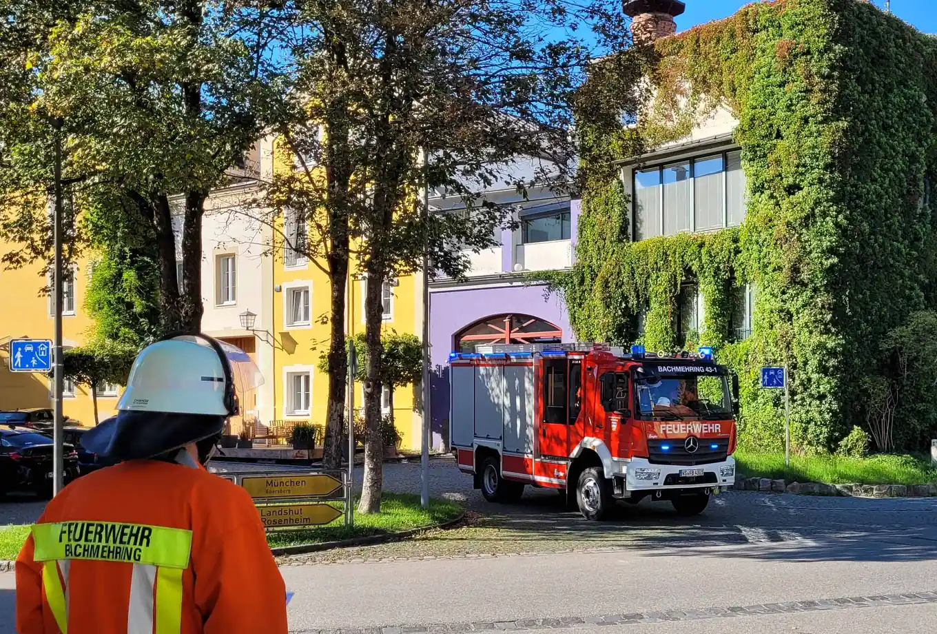 Donnerstag, 15.35 Uhr: Alarm für die Feuerwehr