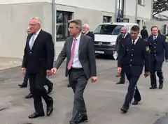 Innenminister Joachim Herrmann eröffnet Polizeiinspektion