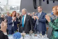Der Ministerpräsident kam zum Gratulieren