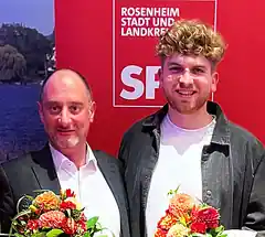 Für die SPD: Thomas Frank und Jonah Werner