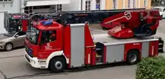 Drehleiter kam zum Einsatz