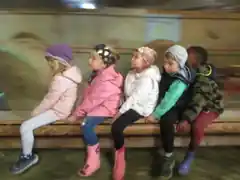 Kirtahutschn machte den Kleinen viel Spaß