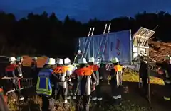 Gemeinschaftsübung in Mühlberg