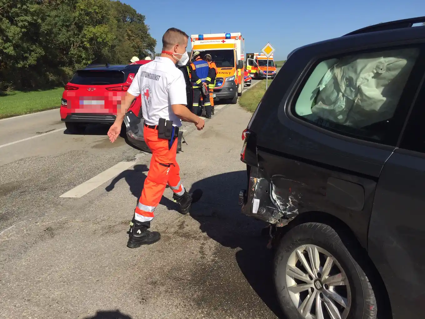 12.15 Uhr: Unfall bei Kerschdorf
