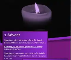 Viel Kirchenmusik im kommenden Advent