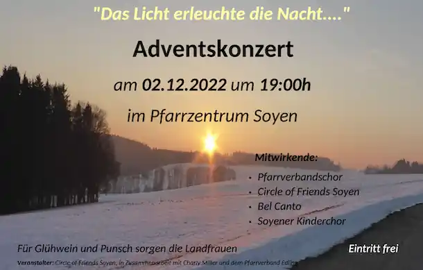 Weihnachtskonzert im Pfarrzentrum