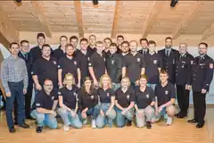 Erfolgreiche Leistungsprüfung bei der Feuerwehr Aham