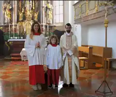 Neue Ministrantin vorgestellt