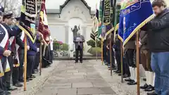 Feierliches Gedenken an Ehrenmal