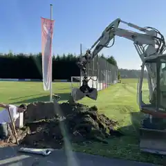 Ende des Projekts „Flutlichtanlage“ naht
