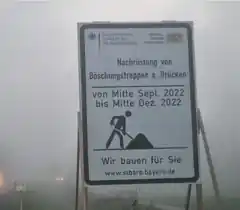 Rätselraten in Sachen Böschungstreppe