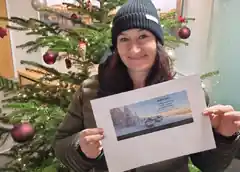 Für Nicole gab es schon Bescherung