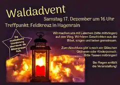 Morgen mit Laternen: Waldadvent bei Rott